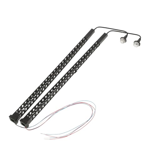 Hohopeti 2pcs Miniature Train Model Railroad Light for Table Decor Model Train Scenery DIY Kit