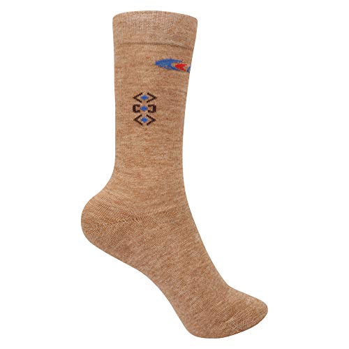 Image of Allen Cooper SHGS 200062 B, Terry On Sole, Safety Crew Woolen Socks, Cushioned Sole for added Comfort and Protection, Pack of 6