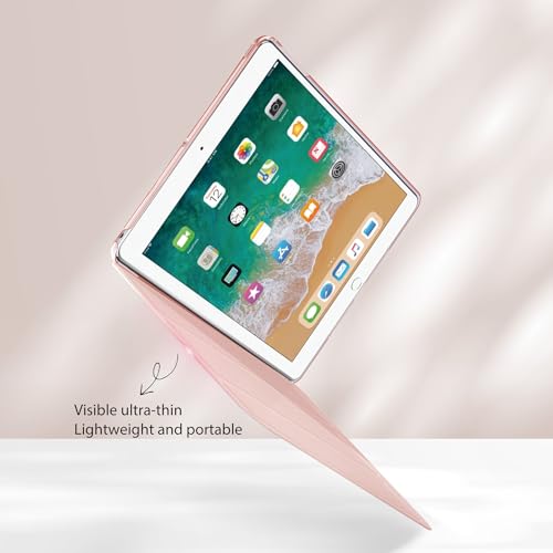 EasyAcc Case for iPad 9.7 inch 6th/5th Gen(NOT for iPad Air 5th Gen), iPad Air 2 2018 2017, Protective Cover with Stand - Image 4