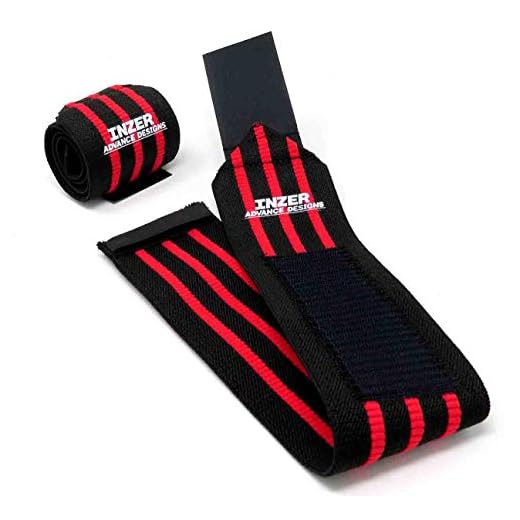 Inzer Iron Z Wrist Wraps (Pair) - Powerlifting Weightlifting Strength Training (36" Long) Product Name