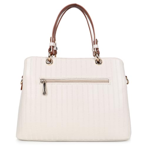 Image of Lady Quinton Women's Striped Line Handbag for Women| Ladies purse | Stylish Shoulder Bag | Gift for Women