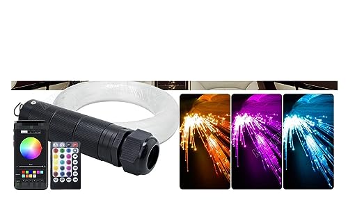 Kit de luz de techo de estrella de fibra óptica para renovar techos aburridos de coche con RGB