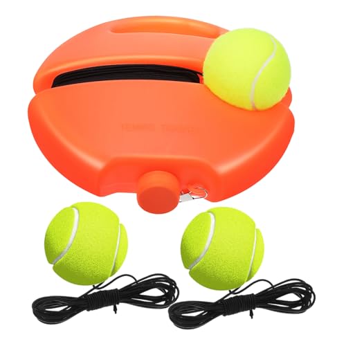 Toyvian Tennis Serving Trainer Rebound Ball for Solo Practice Enhance Skills Portable Training Tool