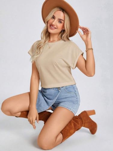 Image of Pivl Women's Stylish Half Sleeves T-Shirt for Summer || T-Shirts for Women || Tops for Women || Summer Wear
