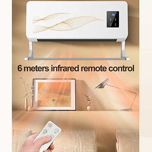Aquecedor DoméStico, Aquecedor De Parede De 2000 W, Aquecedor EléTrico De Banheiro, Ajuste De 3 Velo