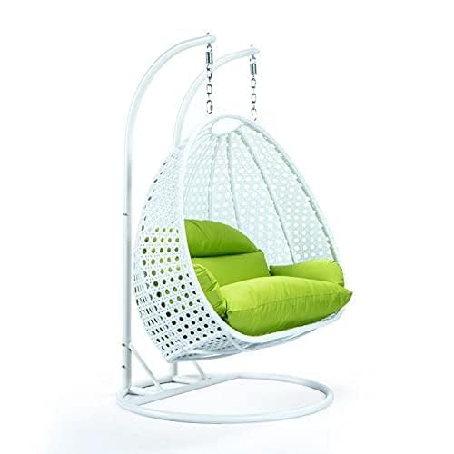 Image of Outdoor Furniture Double Seater Swing, Beautiful Swing with Stand
