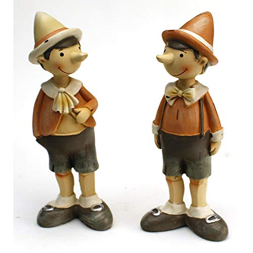  DLM-31946 (Kit 6 Pezzi) Pinocchio Burattino Grande Marionetta Favola Fiaba Nascita Battesimo Comunione Segnaposto Pensierino bomboniera