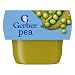 Gerber 1st Foods, Pea Pureed Baby Food, 2 Ounce Tubs, 2 Count (Pack of 8)