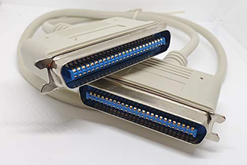 Pc Accessories - Connectors Pro 3 Feet SCSI to Peripheral CN50 M/M Centronics 50 Pins Male to Male C50, Sun, SCSI C50 Cable CEN50 MM 3-FT Molded - Thumbnail 3