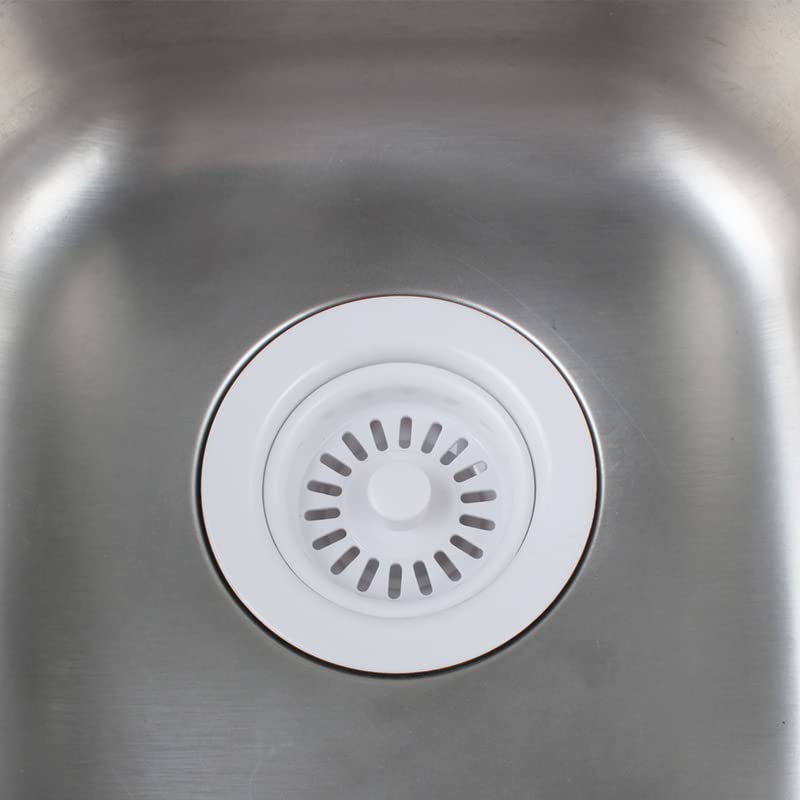 Colador de silicona blanco para fregadero de cocina miniatura 5