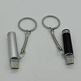 Blowing it II Electric Lighter USB Type-C, Portable Rechargeable, Fast Ignition,Must be Blown to Work (Black 1pcs + Silver 1pcs)