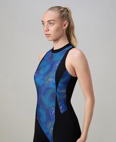 Image of Speedo Women's Endurance10 Classic Racerback Legsuit Swimming Costume | Chlorine Resistance | Shape Retention Fabric | UPF 40+ Sun Protection | Removable Bra Pads