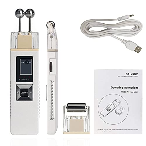 Microcurrent Facial Device, Colilove Galvanica Facial Micro-current Face Lift Machine Skin Spa Salon and Home