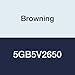 Browning 5GB5V2650 Banded V-Belt, 5V Section, Rubber Compound, 265" Length, 5" Width, 5 Bands
