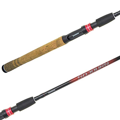 Shimano Sojourn Casting Freshwater|Carp|Casting Fishing Rods  Telescopic Power: HVY | Action: Fast [SJC76HB]  Length: 7 6 