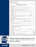 Short-Term Lease Agreement Forms Book: Contract Form for Short-Term & Vacation Property Rental | 50 Forms