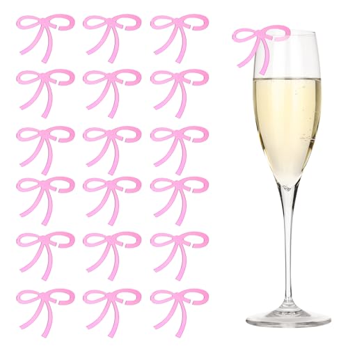 Charmes verres vin acrylique pour party et mariage miroir
