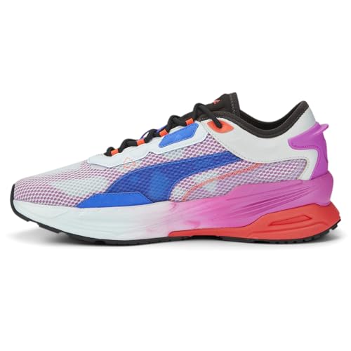 PUMA Mens Extent Nitro Ultraviolet Lace Up Sneakers Shoes Casual - Pink, White - Size 10.5 M3