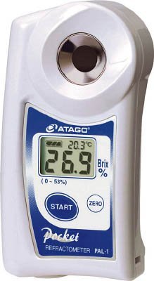 Atago Pocket Refractometer PAL-1 Brix 0-53% Digital Hand Held From Japan