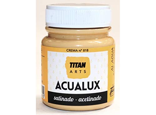 Industrias Titan. S.L 920818 - Pintura manualid. acril. 100 ml crem satin. acualux titan