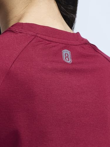 Image of Women's Stretchable Raglan Full Sleeve Graphic Print TEE for Everyday WEAR | Moisture-Wicking TEES for Girls | Women Smooth and Soft Finish Tshirt | Full Length Yoga Tshirt for Girls