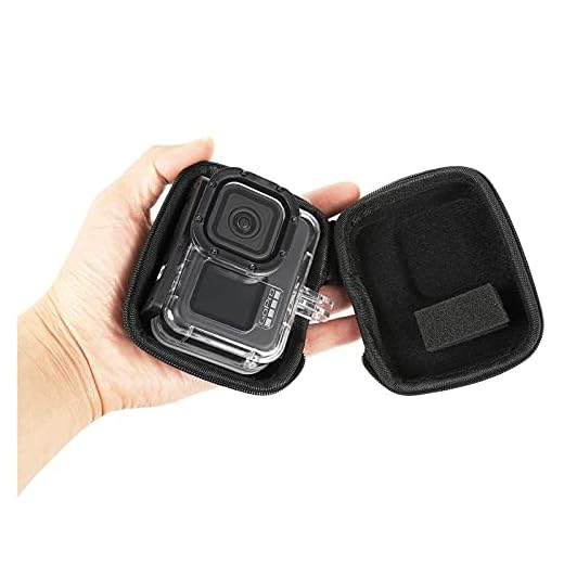 Hard Carrying Case for GoPro Hero 11 10 9 8 7 6 5 4 Waterproof Housing Case,DJI Osmo Action 3 Camera Waterproof Shell,Insta360 One R RS AKASO Underwater Dive Shell and More