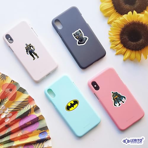 Image of 50PCS Superhero Stickers for Kids & Teens - Vinyl Decals | Waterproof Stickers for Laptops, Water Bottles, Bikes