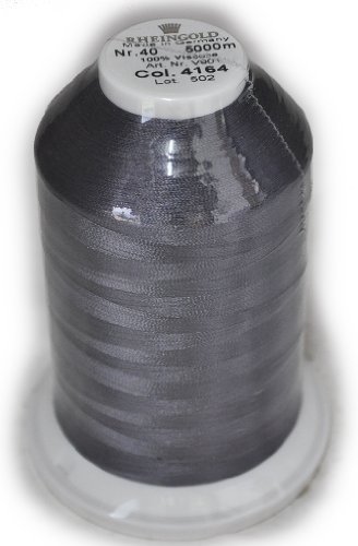Hilo Rayon Rheingold No. 40 Gris miniatura 1