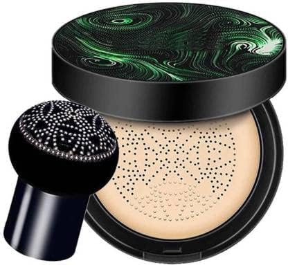 SHISHI Air Cushion Mushroom Puff, BB & CC Cream Waterproof Foundation (Beige, 20 ml)-image-45