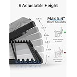 Kootek-Laptop-Cooling-Pad-Laptop-Cooler-with-5-Quiet-Fans-for-12-17-Computer-PC-Notebook-Gaming-Laptop-Fan-Height-Adjustable-Laptop-Cooling-Stand-Laptop-Accessories Kootek Laptop Cooling Pad, Laptop Cooler with 5 Quiet Fans for 12"-17" Computer PC Notebook Gaming Laptop Fan, Height Adjustable Laptop Cooling Stand Laptop Accessories