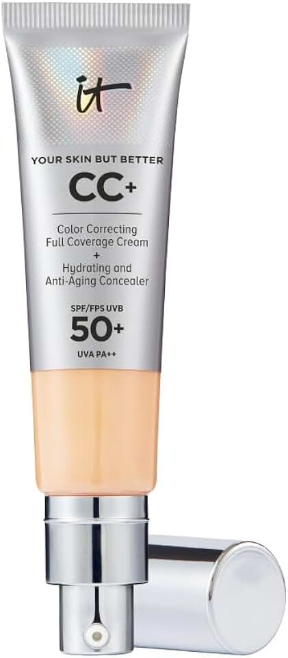 CC+ Cream SPF 50+ Full-Coverage CC Foundation, Hydrating Ski