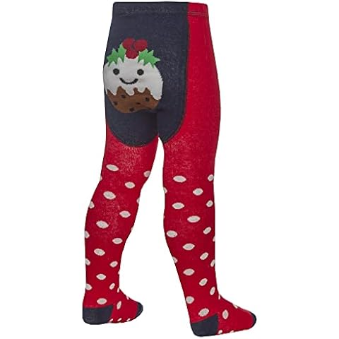Metzuyan Baby Christmas Tights for Girls Cover