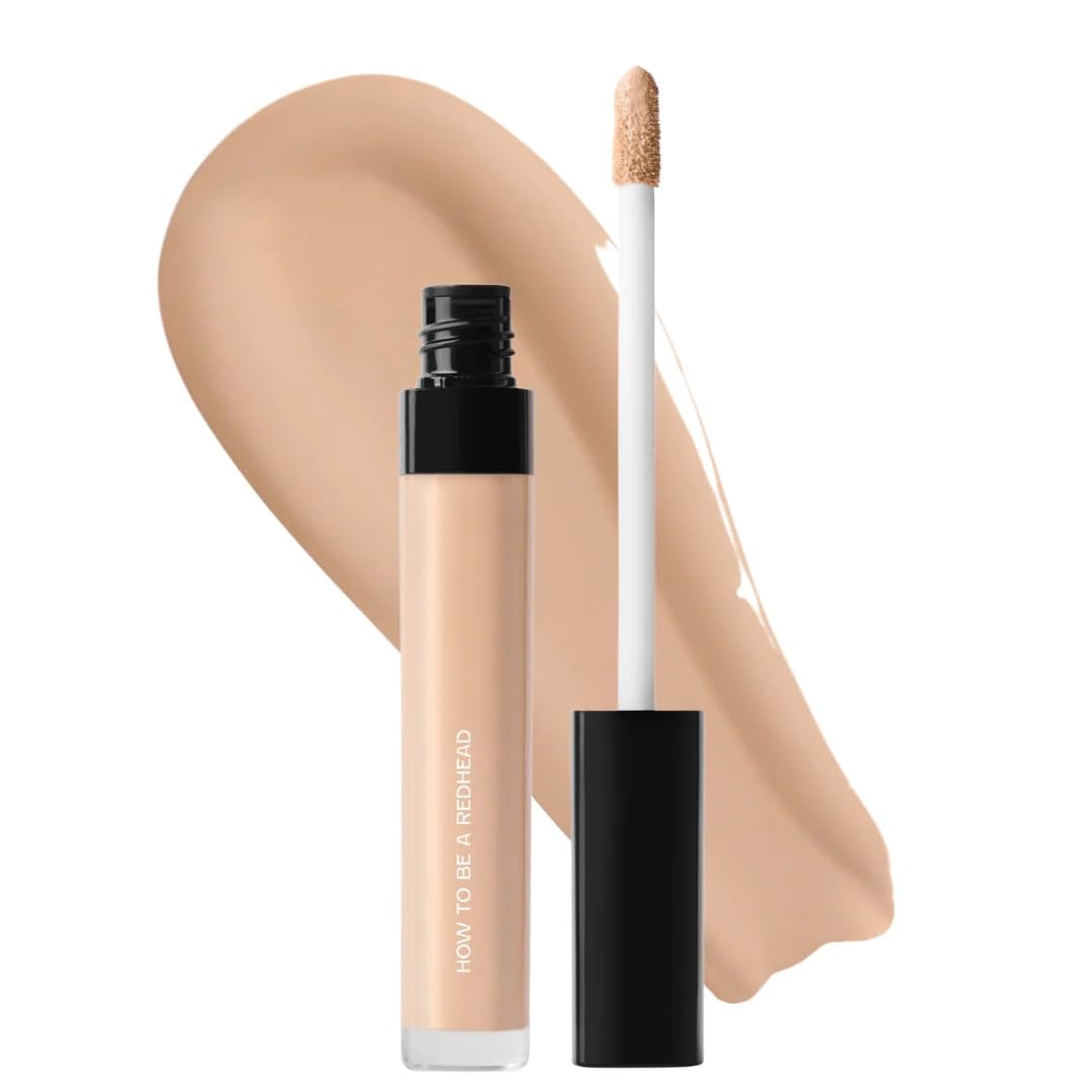 How to be a Redhead Finally Bright Concealer, As Seen on Shark Tank, Lightweight + Creamy, Redhead Concealer, Shade – Unique 0113 Unique 0.28 Ounce (Pack of 1)