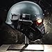 HeroCrafts Ranger Helmet NCR Armor Helmet Cosplay Deluxe Full Head Resin Mask Mask for Halloween Costume Collectible Prop (Version 1)