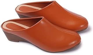 ladies hub Comfortable Women's Slip-On Mules, Formal Half Shoes & Casual Wedge Sandals for Girls-picture-43
