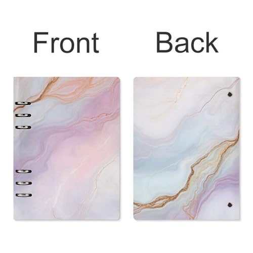 Carnet de notes rechargeable A5 marbre pour vos réunions professionnelles - 3