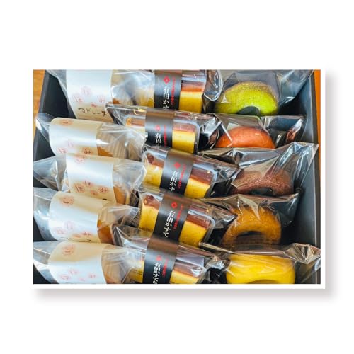 campagne mitsumura 焼菓子詰め合わせ カステラ 5個、ドーナツ 5種、マドレーヌ 5個 菓子 焼き菓子 詰め合わせ