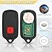 Vurkcy Key Fob Replacement for 2001-2006 Toyota Highlander/ 00-06 Tacoma Celica Echo/ 00-03 Prius/ 01-04 RAV4/ 04-06 Tundra/ 99-09 4Runner/ 2004-2007 xB Remote Control,HYQ12BBX HYQ12BAN
