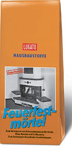Lugato Mortero refractario 2 kg