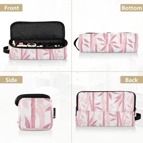 Misty Rose Trees Hot Hair Tools Travel Bag con tapete anticalor removible Bolsa grande para planchas de cabello, maleta portátil para planchas, rizadores y secadores miniatura 5