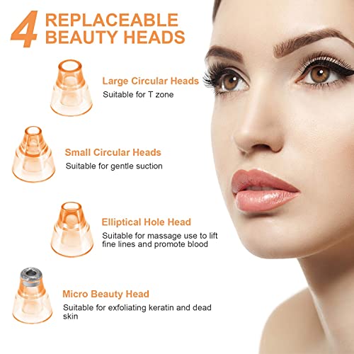 Blackhead Remover Vacuum, POPPYO Blackhead Pore Vacuum, Electric Facial