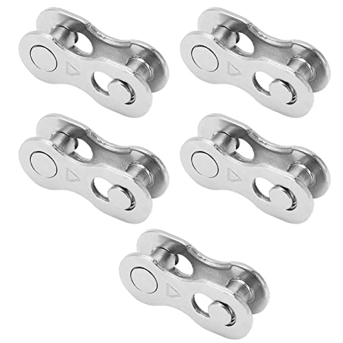 Elo Perdido, Conector de Corrente Reutilizável de Liberação Rápida de Aço para 6, 7, 8, 9, 10 Veloci