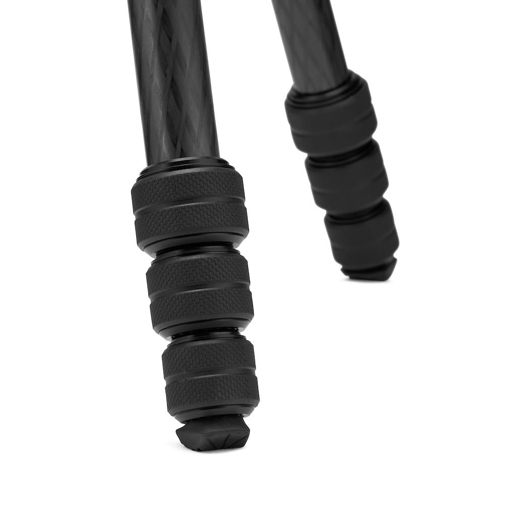 Manfrotto Befree GT Pro, Trípode Profesional de Viaje, Trípode de Fibra Carbono para Cámara y Vídeo, Twist Lock, Portátil, para DSLR, Sin Espejo, Accesorios Cámara, Rótulas de Foto y Vídeo