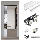 Ante Scorrevoli A Specchio Con Binario, Kit Hardware For Porta Del Fienile