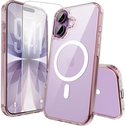 Image of for iPhone 17 Case,Ultra Hybrid(Transparent Pink)