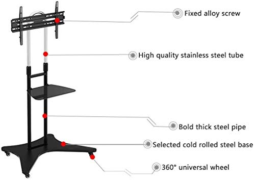 Soporte universal para TV 32-65 pulgadas ajustable en altura miniatura 2