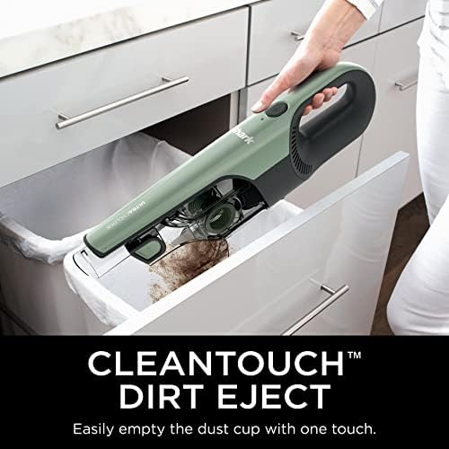 Shark UltraCyclone Pro CH901, Cordless Handheld Vacuum, Green, with XL Dust Cup