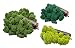 Produktbild Muwse Island-moos-köpfe 3-8cm H0-100g-Set mit 50g Tannen-Grün + 25g Kiefern-grün + 25g Fühlings-grün Hand-gereinigt fein verästelt. Modellbau-moos Diorama-zubehör Modelleisenbahn-büsche Bastel-moos