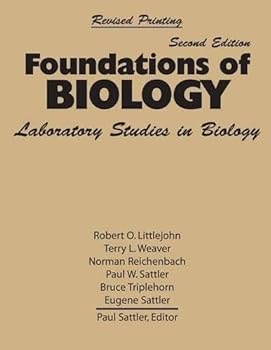 Paperback FOUNDATIONS OF BIOLOGY: LABORATORY STUDIES IN BIOLOGY Book
