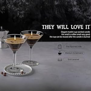 Espresso Martini Candle Unique Gifts for Women Girls,Strong Scented, Natural Soy Wax Coffee Candle Decor for Home,Bedroom,Bar,Coffee Martini Candles Gifts for Christmas,Birthday,Halloween Espresso Martini Candle Unique Gifts for Women GirlsStrong Scented Natural Soy Wax Coffee Candle Decor for HomeBedroomBarCoffee Martini Candles Gifts for ChristmasBirthdayHalloween
